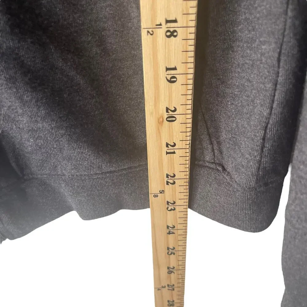 Nike Grey White Size‎ Small Full Zip Hooded Sweater